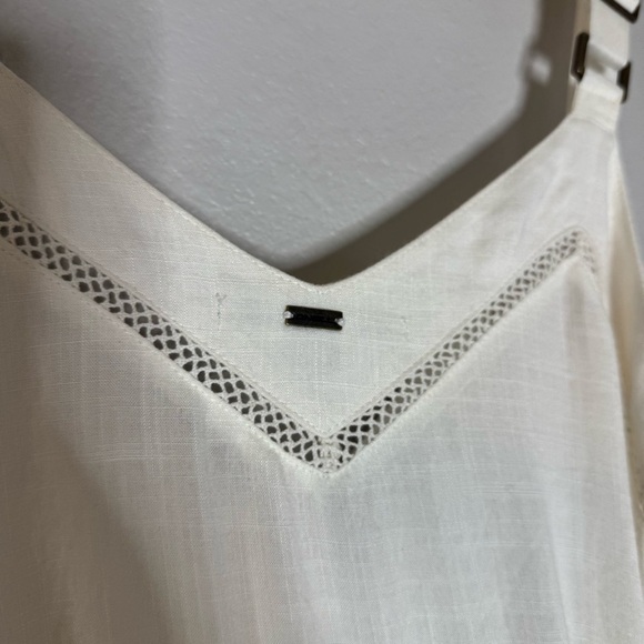 O'Neill Cream Midi Wrap Dress - Picture 11 of 16